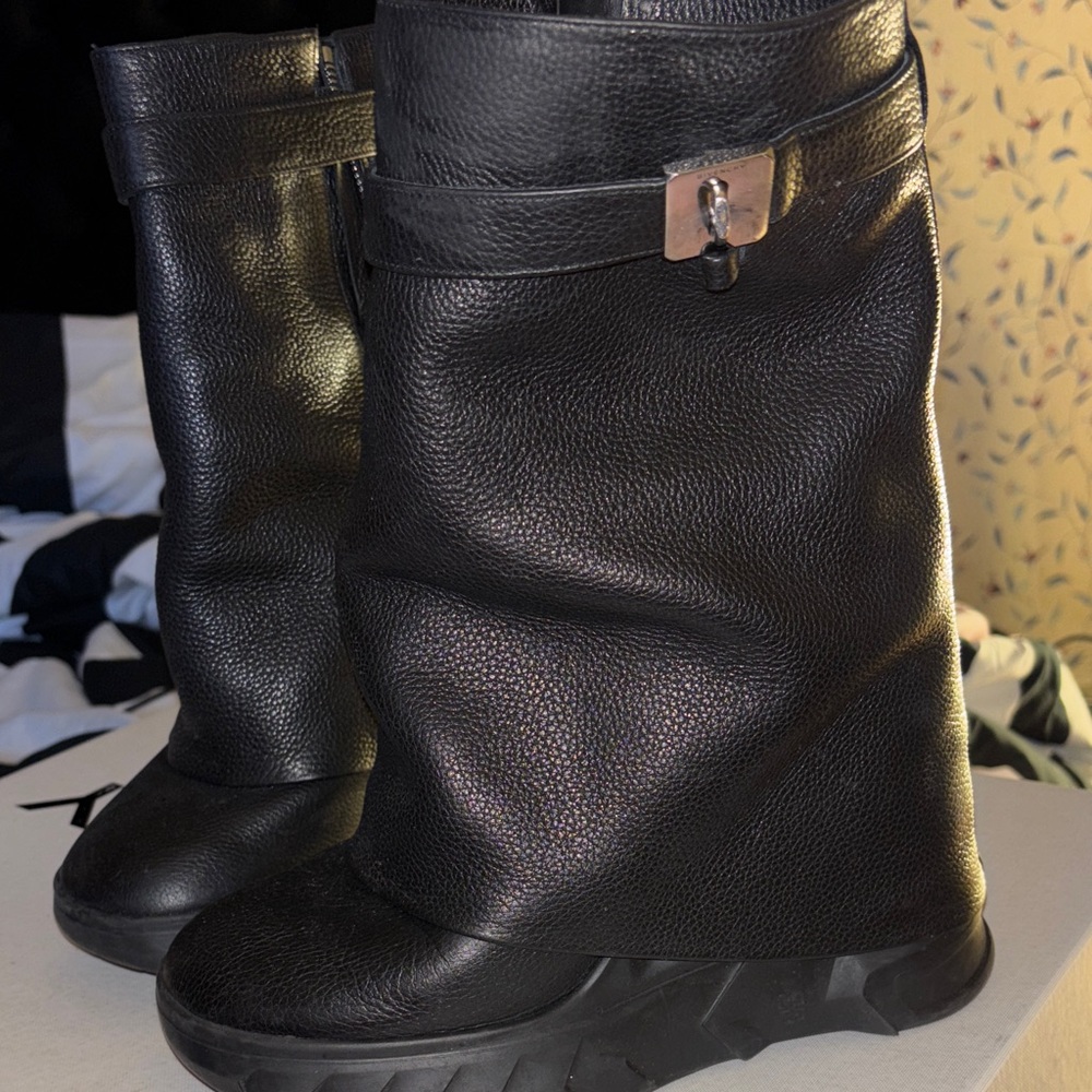 Givenchy Black Ankle Boots - Picture 2 of 5